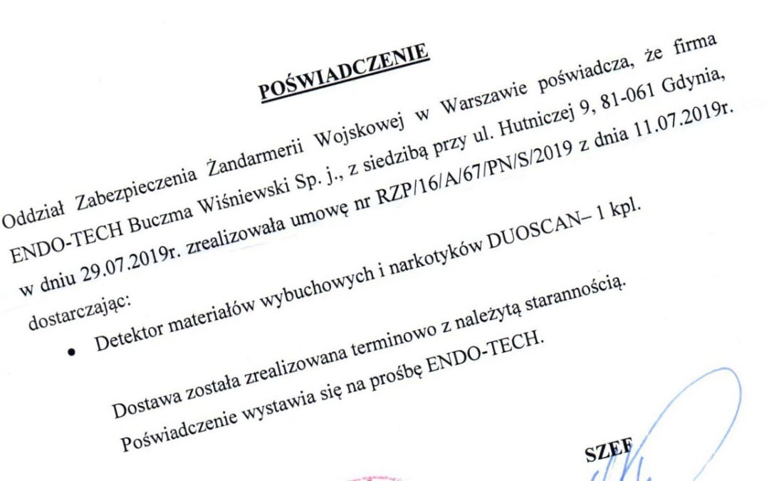 References from delivered deliveries